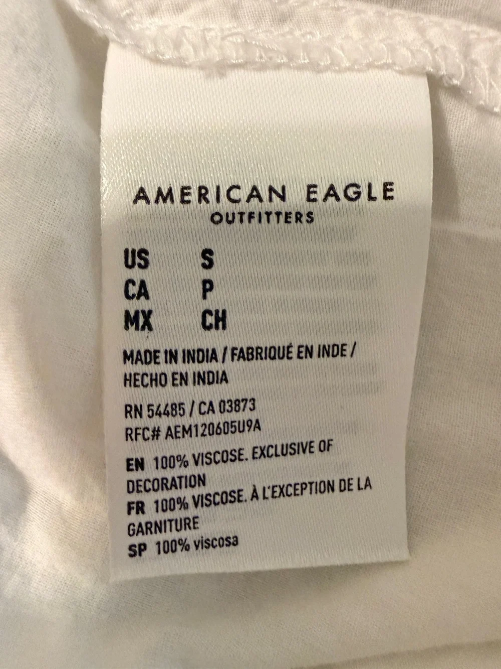 American Eagle | White Boho Tiered Maxi Skirt - Picture 9 of 10
